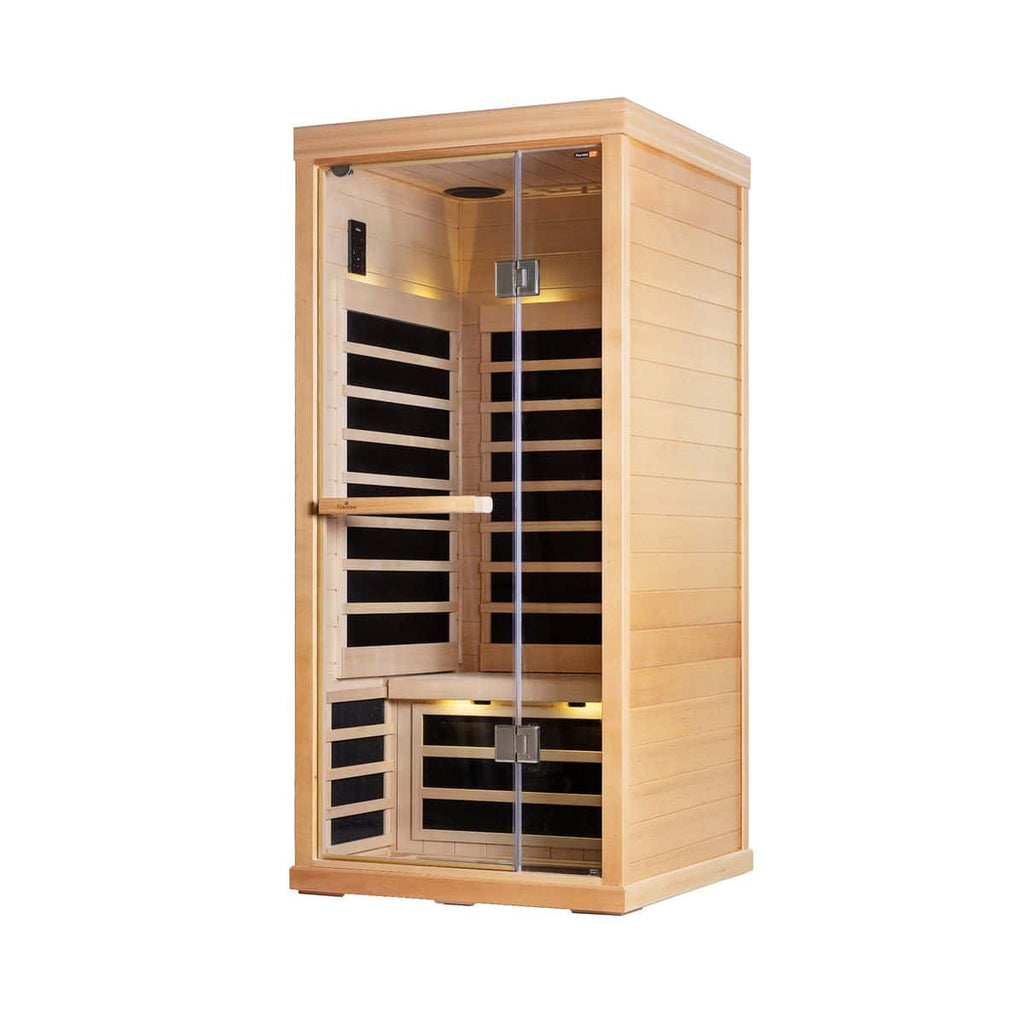 Finnleo S810 Infrared Sauna – 1-Person Low EMR image 0