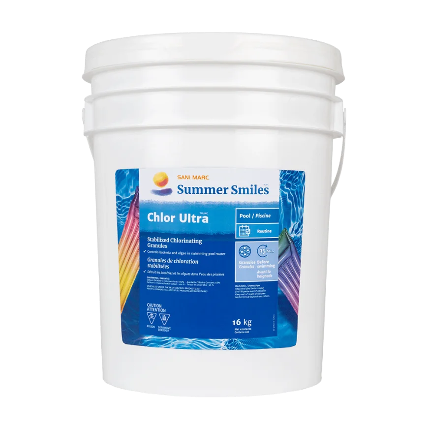Pool Chlor Ultra Chlorine Granules 16kg | Summer Smiles