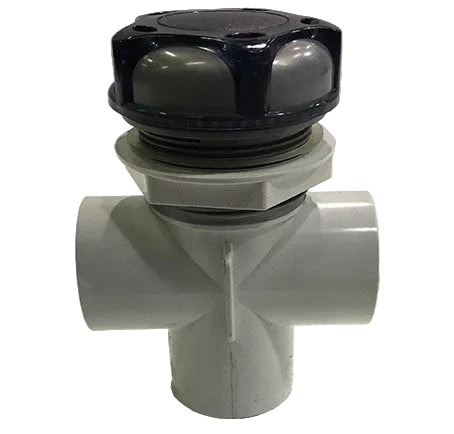 Beachcomber Hot Tub Reflex Foot Massage Jet (RFM) Diverter Valve – Britewerx, 2" Top Access (2000–Present)