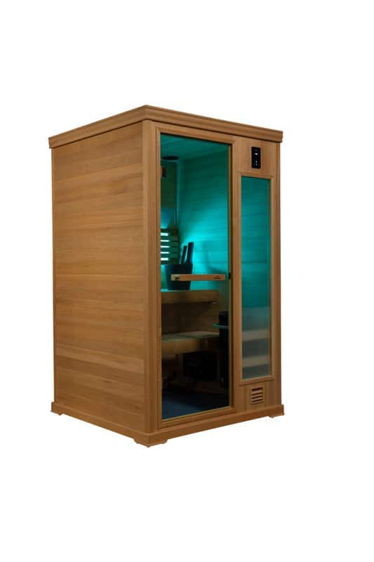 Finnleo Hallmark 44 Sauna – 2 Person Traditional Plug-In Sauna image 2