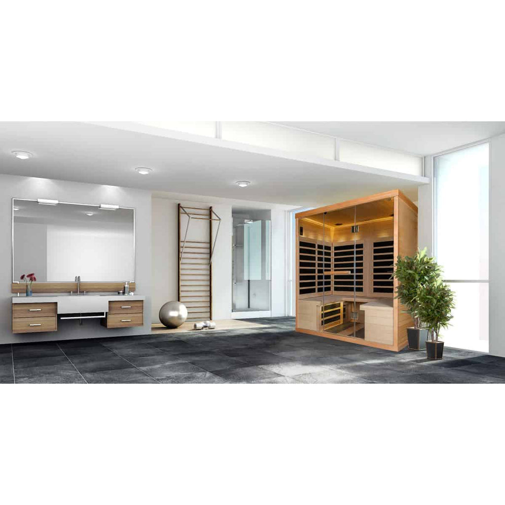 Finnleo S840 Infrared Sauna – 4-Person Low EMR image 2