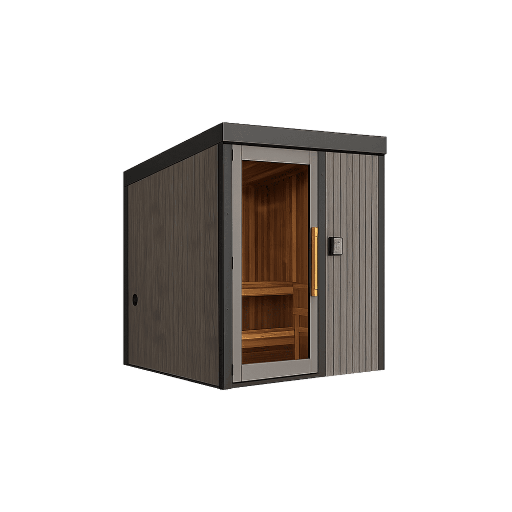 Canadian Outdoor Sauna – Canadian Cedar 6x6 image 0
