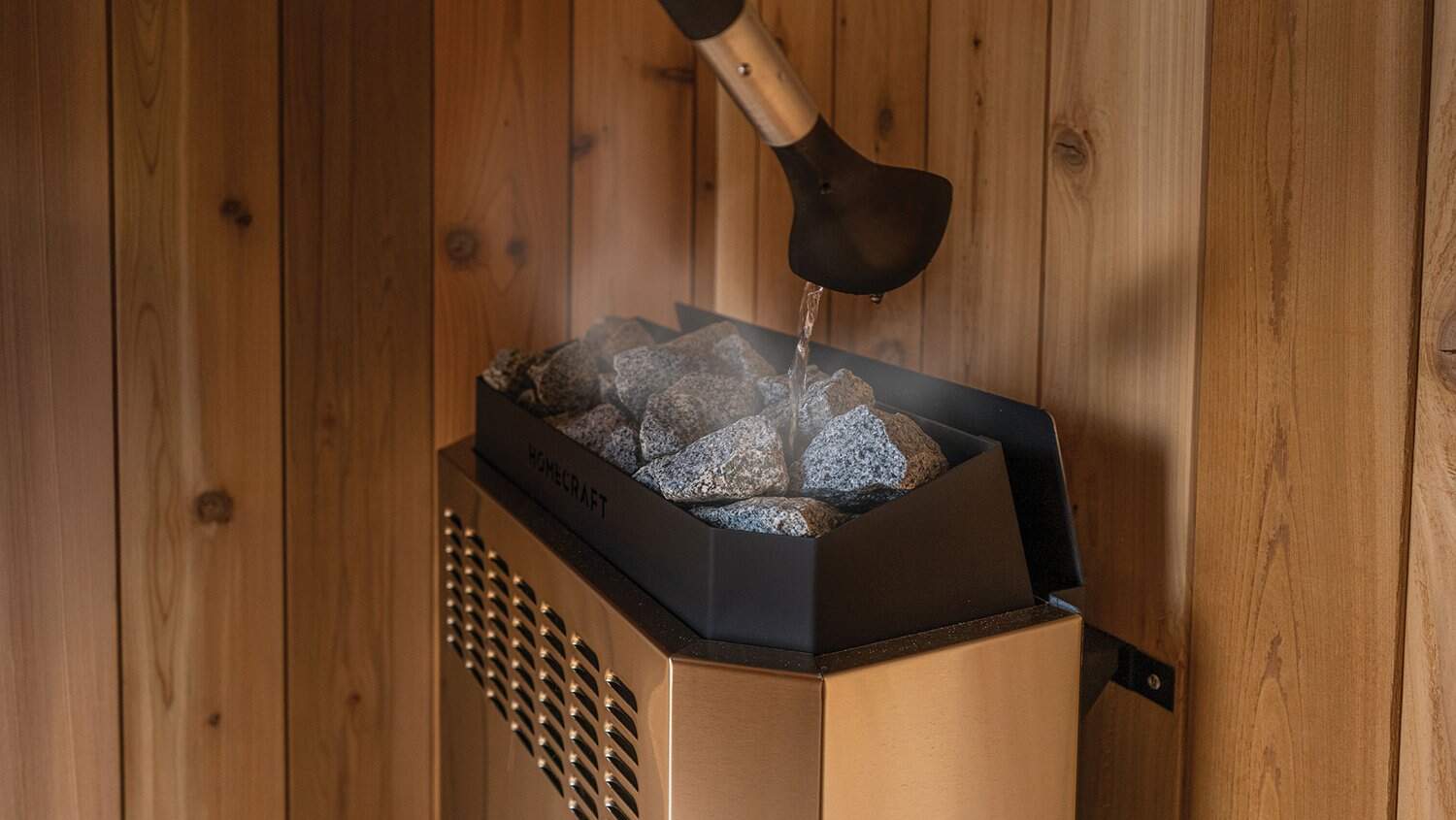 Canadian Outdoor Sauna – Canadian Cedar 6x6 image 2