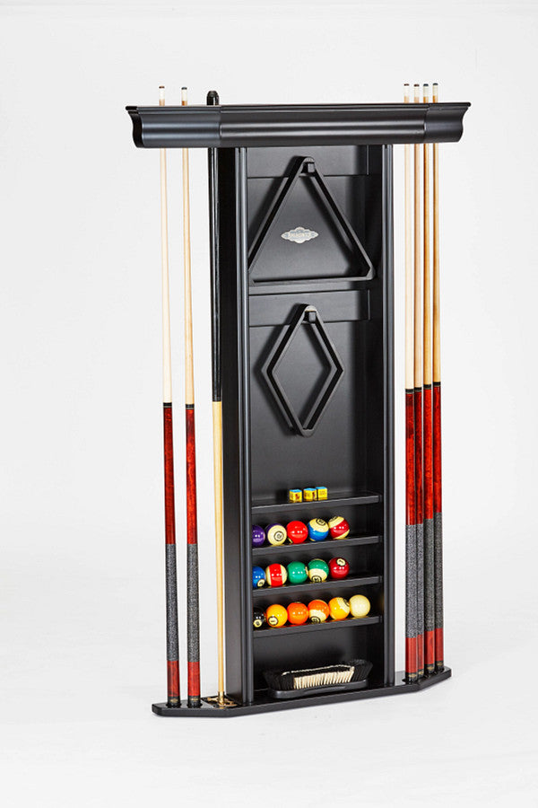 Heritage Wall Cue Rack - Black image