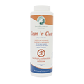 A 1 kg bottle of Beachcomber Hot Tub Clean 'n Clear clarifier and accelerator treatment, featuring a white bottle with orange and blue label accents.