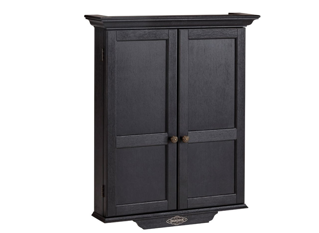 Brunswick Dartboard Cabinet - Black