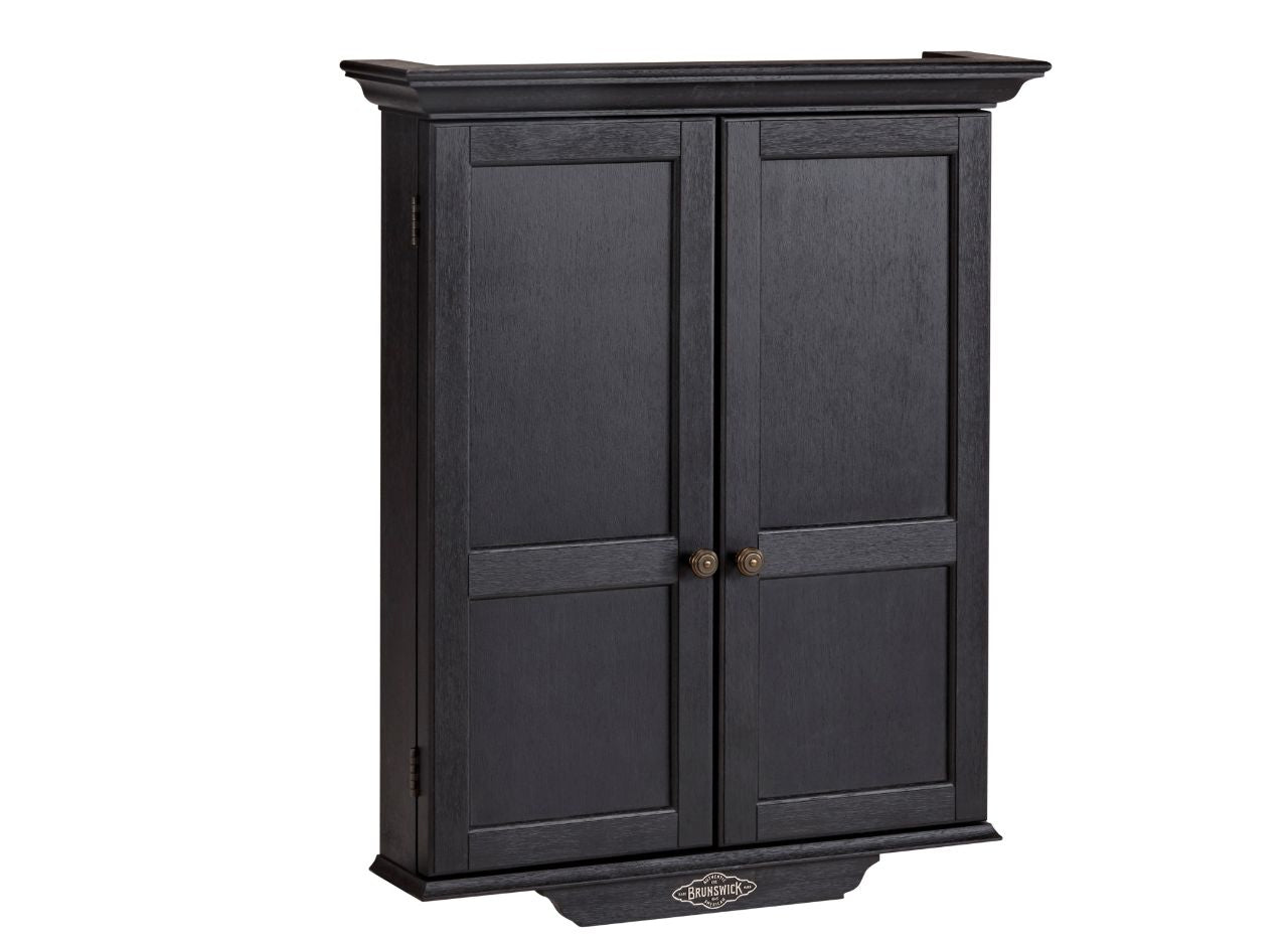 Brunswick Dartboard Cabinet - Black