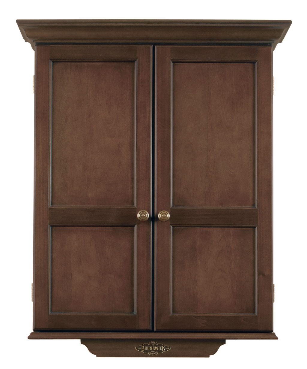 Brunswick Dartboard Cabinet Espresso