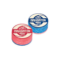 Two layered Navigator Alpha Pro cue tips on a white background: Red Pro Soft in front and Blue Pro Max behind, with labelled tops.