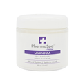 PharmaSpa Original Lavandula Spa & Bath Crystals in a white plastic jar with a white lid, on a white background.