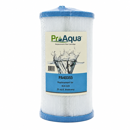 A single ProAqua replacement filter cartridge, model PA40355, designed for a 4CH-935 35 sq.ft.