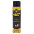 Sun-Glo Shuffleboard Cleaner in a 16 oz aerosol can, featuring a black and yellow label with the Sun-Glo logo.