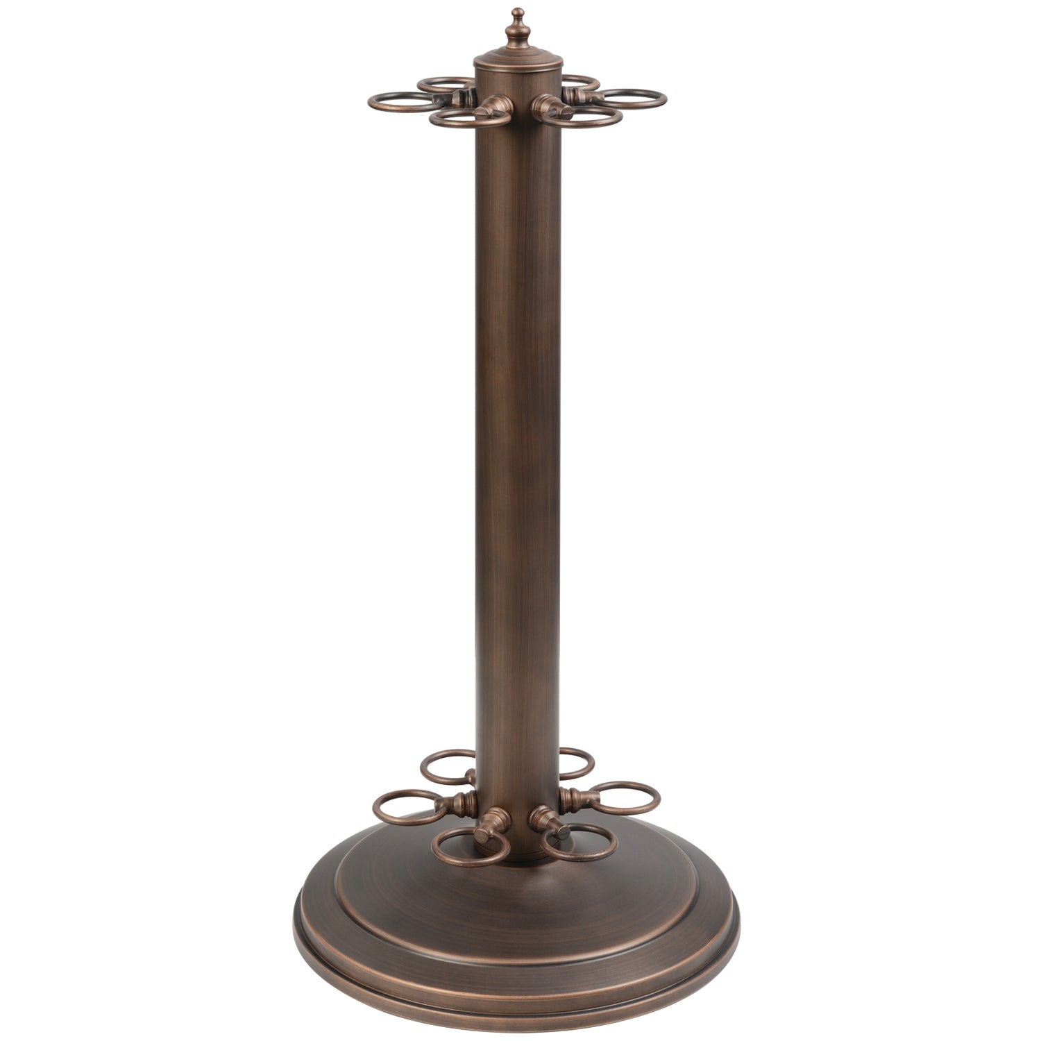 24" Floor Cue Stand - Metal - Oil Rubbed Bronze image