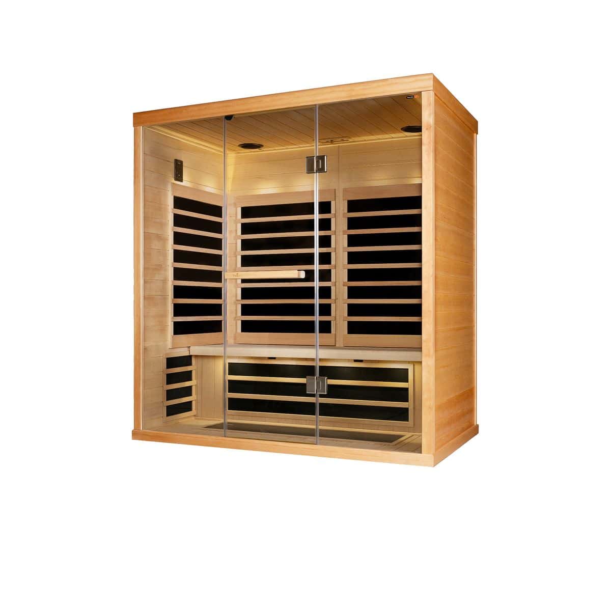 Finnleo S830 Infrared Sauna – 3-Person Low EMR image 0