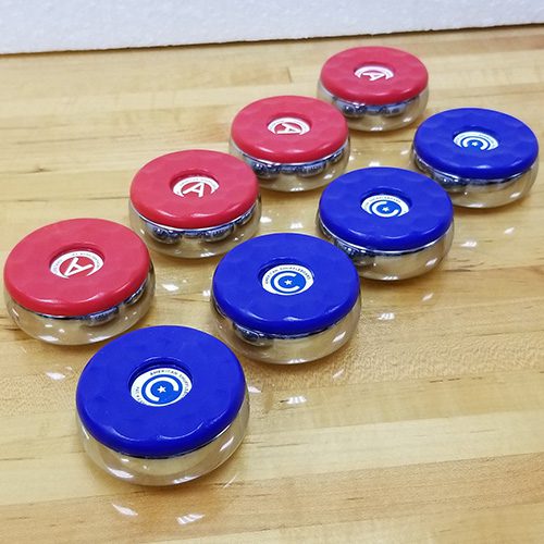Large American Set Shuffleboard weights