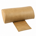  Beachcomber removable spa pillow in Tan with matching flat strap, shown on a white background