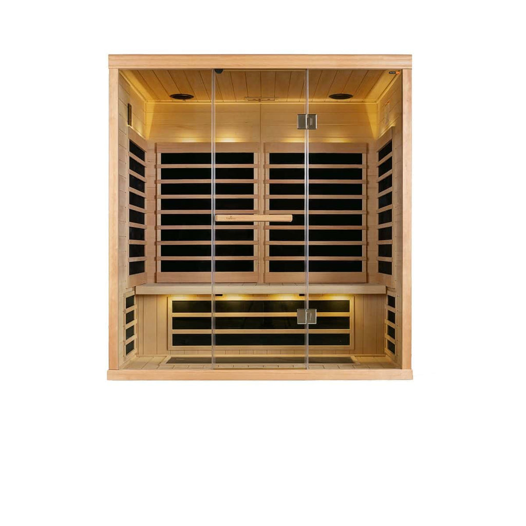 Finnleo S830 Infrared Sauna – 3-Person Low EMR image 1