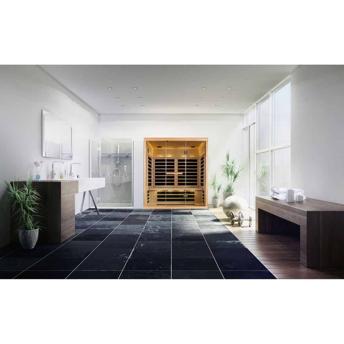 Finnleo S830 Infrared Sauna – 3-Person Low EMR image 2