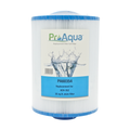 A ProAqua replacement filter cartridge, model PA60354, designed for a 6CH-352 pool filter. The cartridge features a white pleated body with blue plastic end caps and a central white label with blue and green branding.